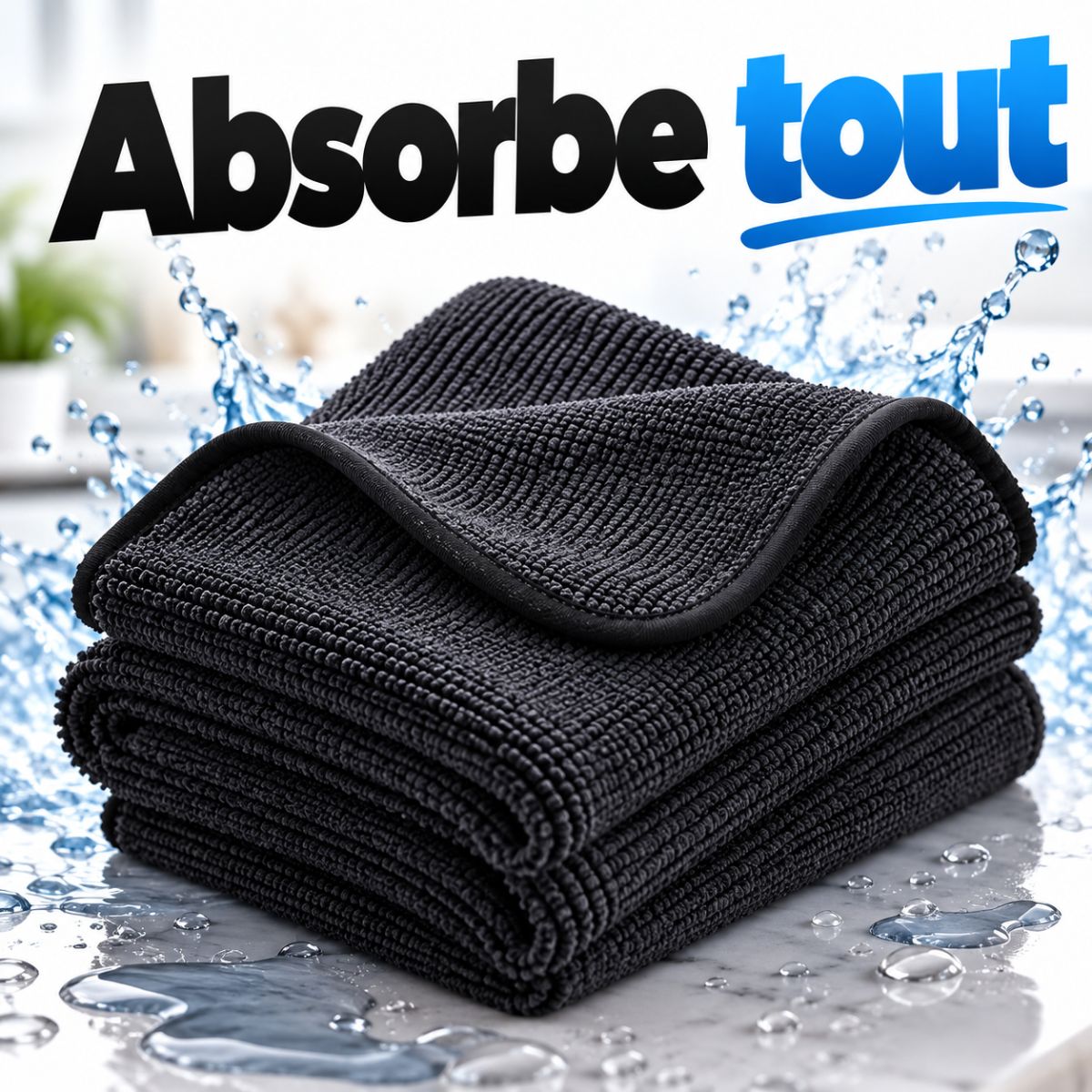Chiffon microfibre professionnel