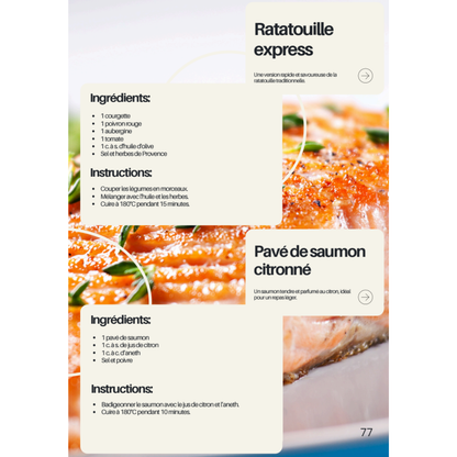 Livre de recettes