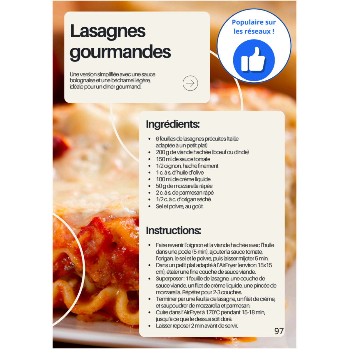 E-book Recettes Airfryer